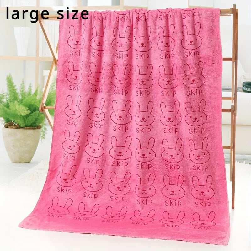 1Pc Ultra Fine Fiber Super Absorbent Pet Bath Towel, Fast Drying, Soft and Comfortable Small to Large Dog and Cat Grooming Towel