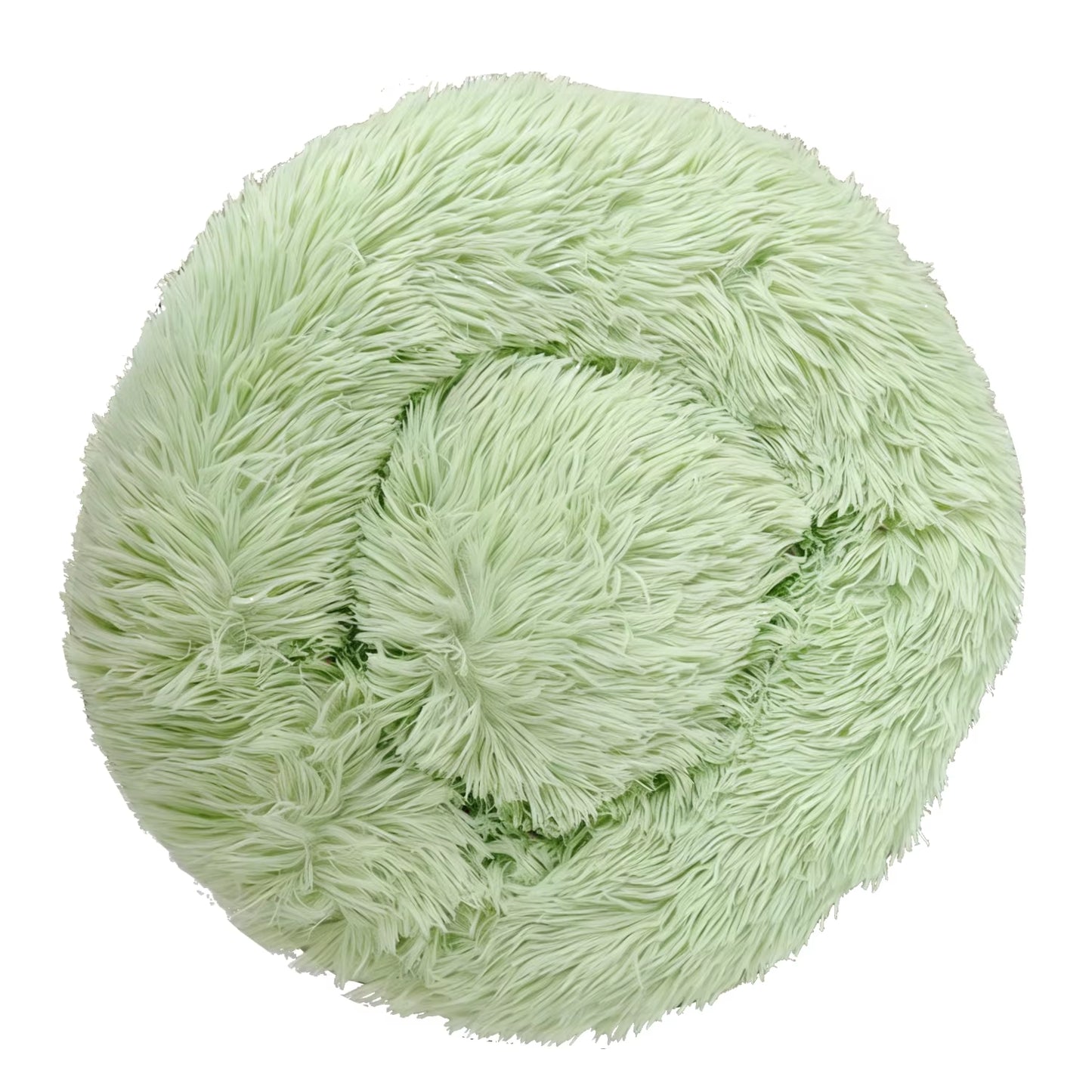 Round Dog Bed Winter Warm Cat Bed Plush Basket for Dog Washable Pet Bed for Small Medium Large Dog Sofa Cat